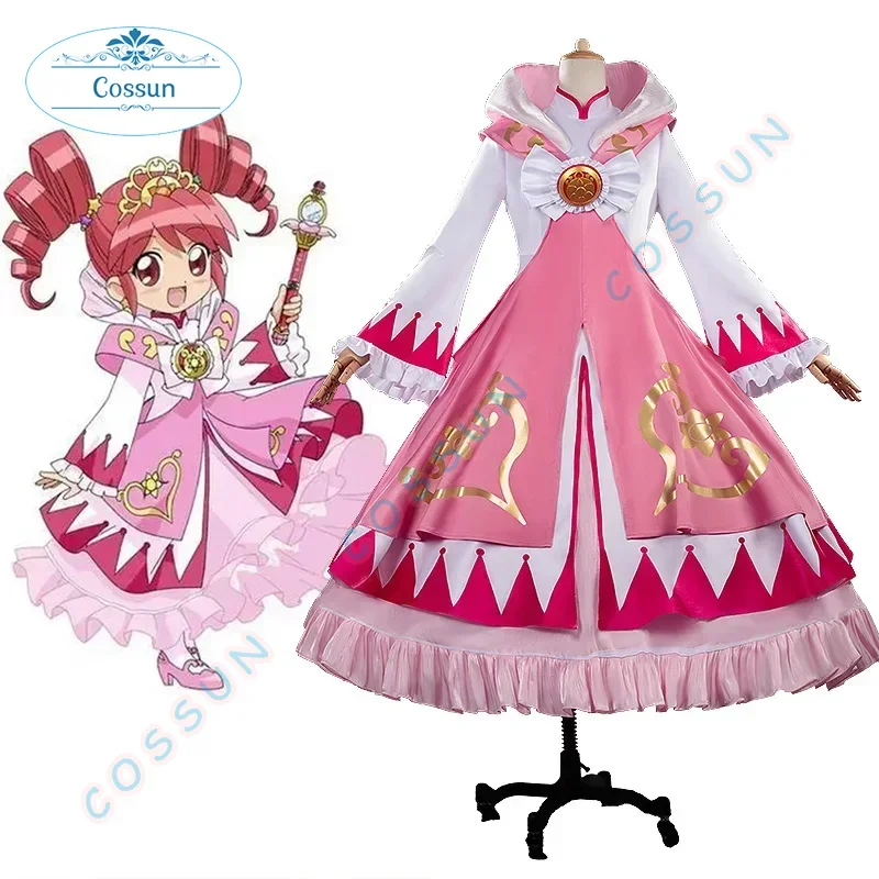 [Customized] Twin Princesses of The Wonder Planet Fine and Rein Cosplay Costume Shoujo Magical Girl Cute Dress Halloween