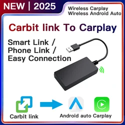 Wired Carbit link Smartlink Phonelink Easy connect to Wireless CarPlay Android Auto adapter Baic Jetour Geely Chery Tiggo GAC