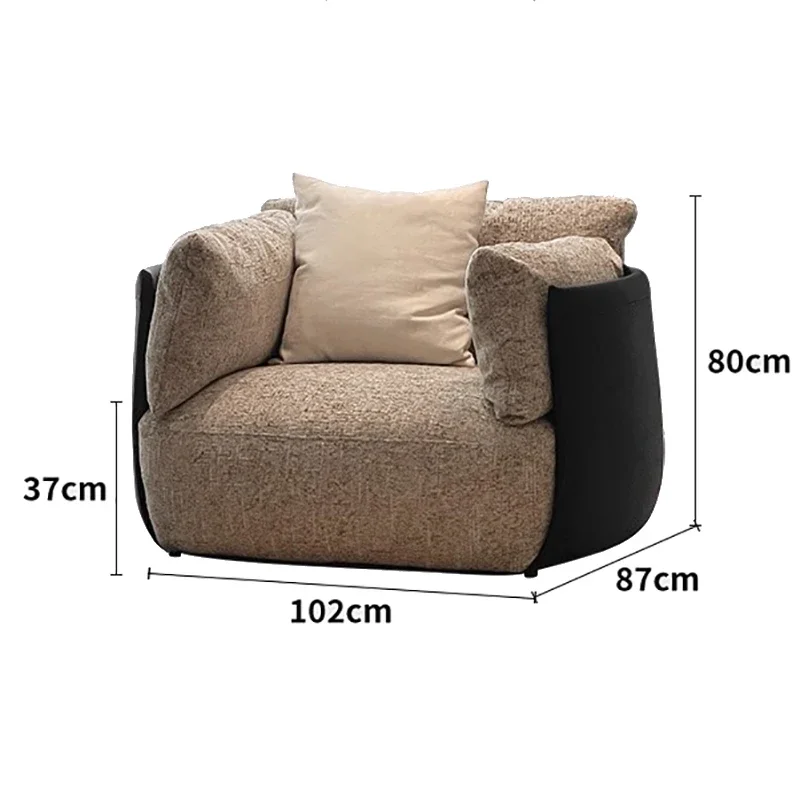Velvet Puff Couch Living Room Luxury Single Corduroy Cute Living Room Sofa Modern Lazy Woonkamerbanken Living Room Furniture