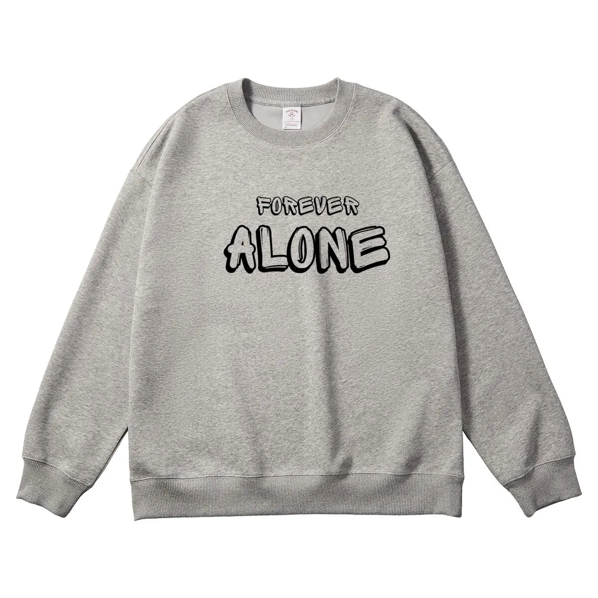 Oversized Women's Pullover New Graphic Woman Autumn Tops Female Sweatshirt Round Neck Long Sleeve Thick Clothes