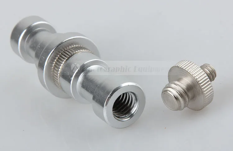 50 pak 5in1 1/4 sampai 3/8 adaptor laki-laki ke Perempuan sekrup kamera tripod bola kepala monopod pelat Aksesori dudukan lampu kilat