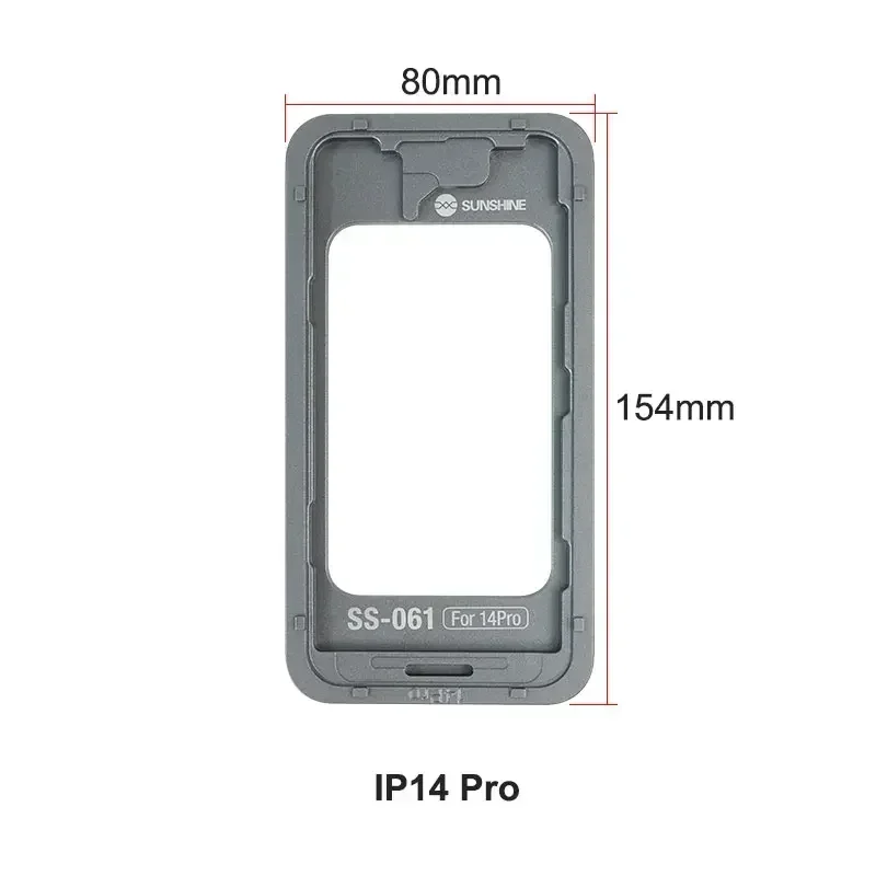 أشعة الشمس SS-061 OCA موقف محاذاة قالب العفن آيفون 7 8 زائد X XS XR 11 12 Mini 13 Pro Max 15 Plus شاشة الكريستال السائل إصلاح