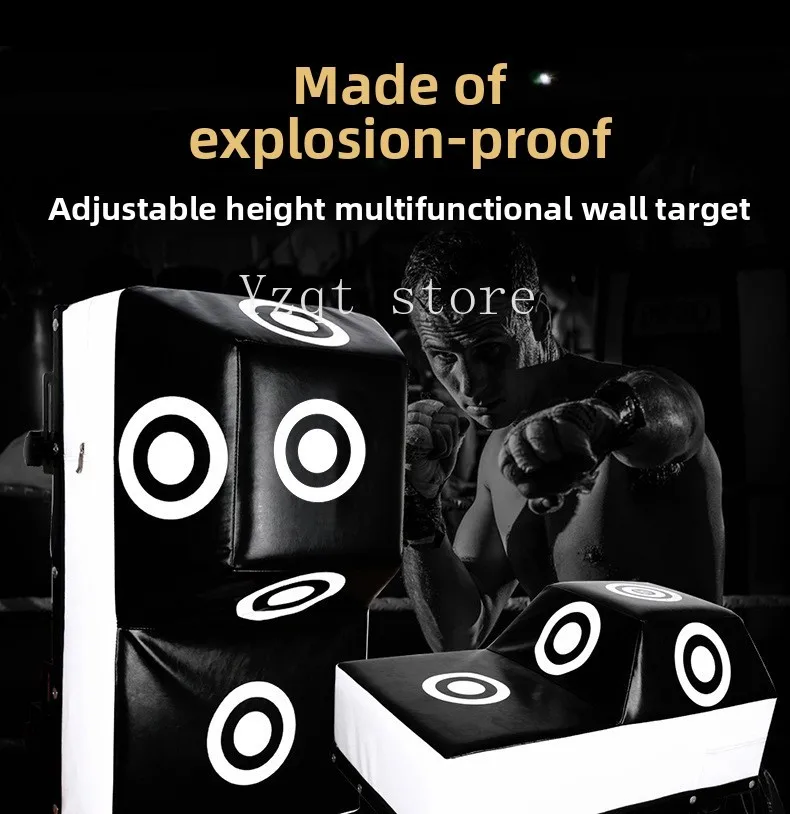 Cross-border boxing wall target indoor training equipment Muay Thai fighting adjustable height target wall-mounted sandbag