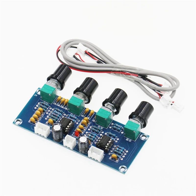 XH-A901 Tone Board Preamp Pre-Amp With Treble Bass Volume Adjustment Pre-Amplifier Tone Controller For Amplifier Board
