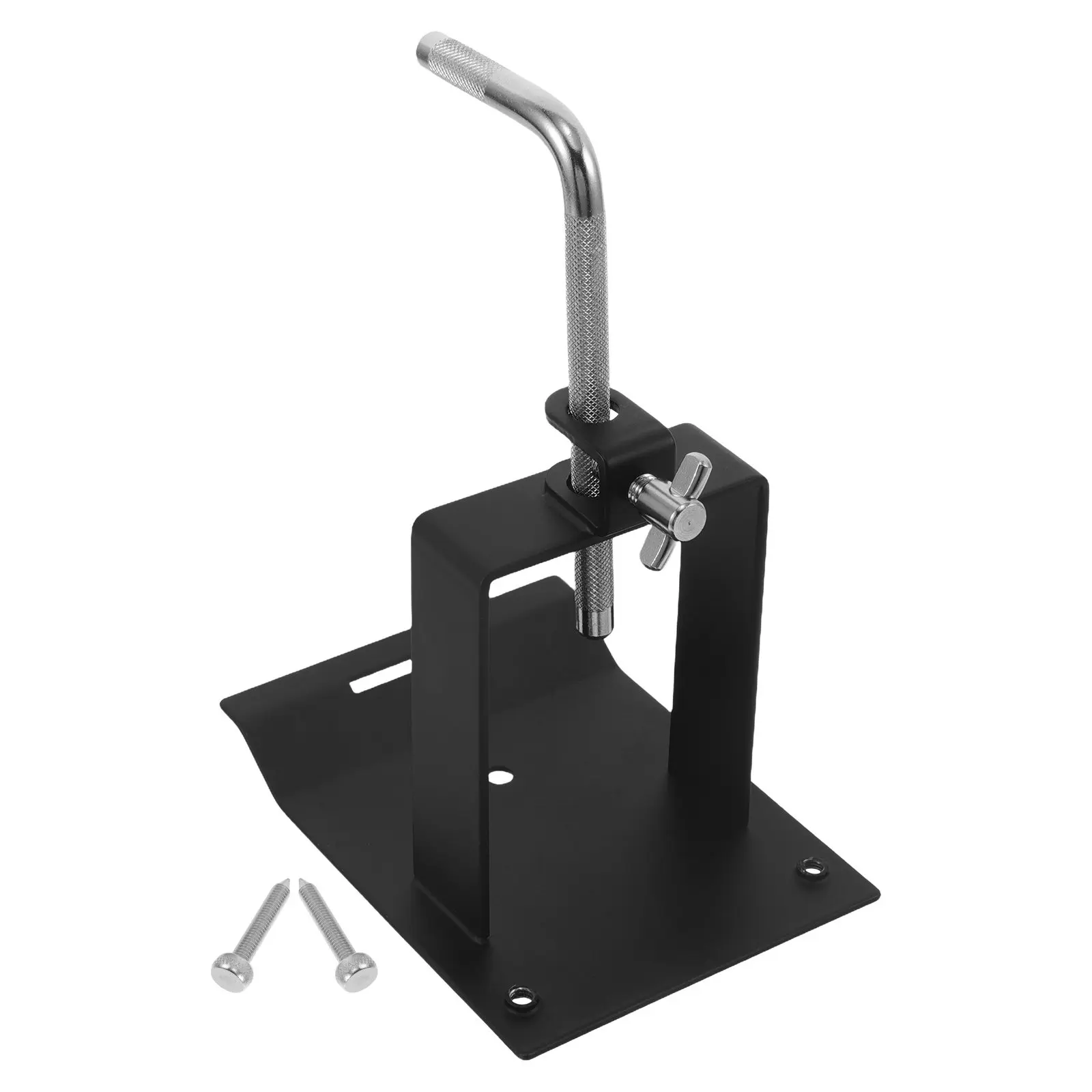 

1Set Drum Cowbell Mounting Holder Bent Arm Steel Stable Adjustable Percussion Bracket Jazz Drum Kit Jam Block Tambourine