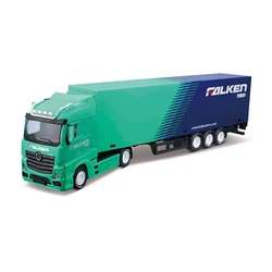 1:43 Volvo FH16 Benz Actros lega camion modello di auto Container camion Container ingegneria veicolo di trasporto bambini giocattolo auto regalo