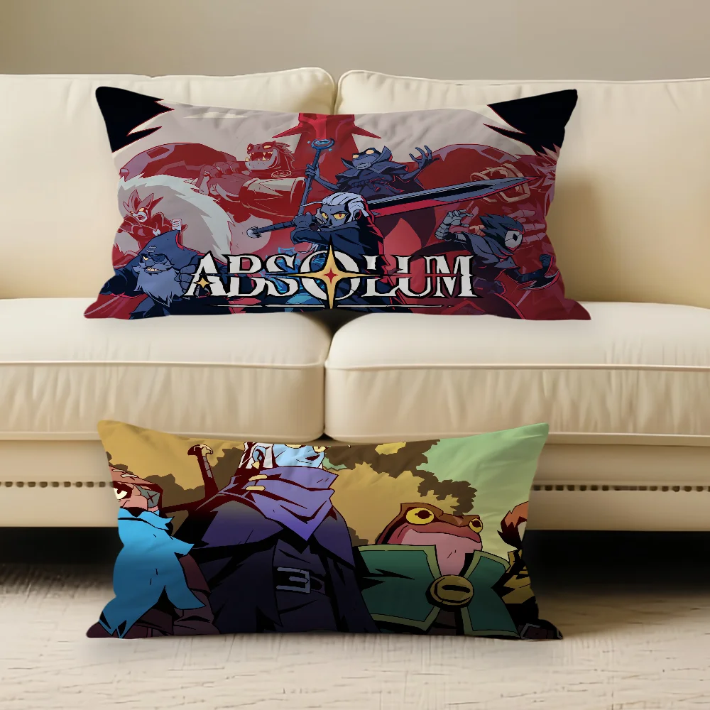 Game Absolum Pillow Case Suitable For All Seasons Home Decoration Cushion Cover Suitable For Livingroom Bedroom Sofa