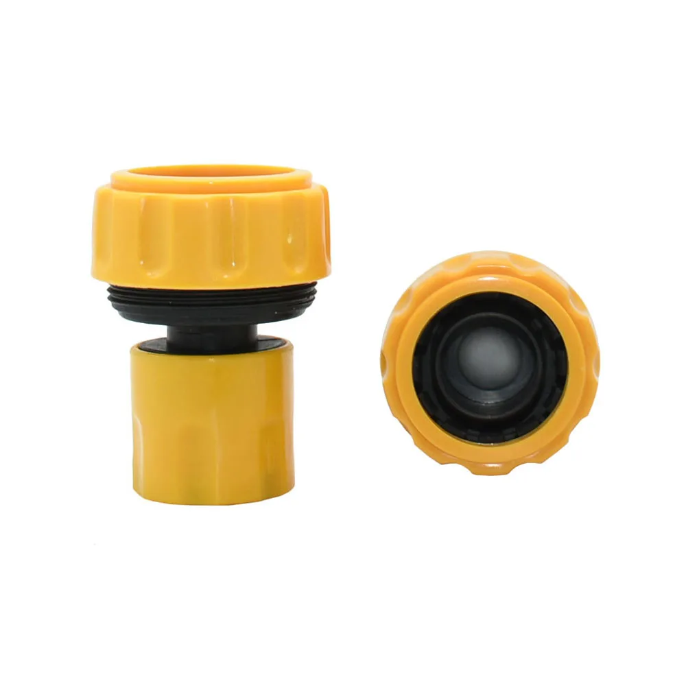 

1inch Hose Waterstop Quick Connector Irrigation Sprayer Water Stop Connector Garden Tap Nipple Watering Pipe Coupler 25/30MM