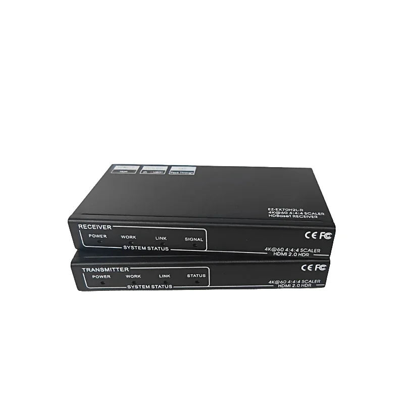 100m 4K@60HZ HDMI 2.0 Extender 230ft/70m  4:4:4 8bit HDR Scaler Output 3D