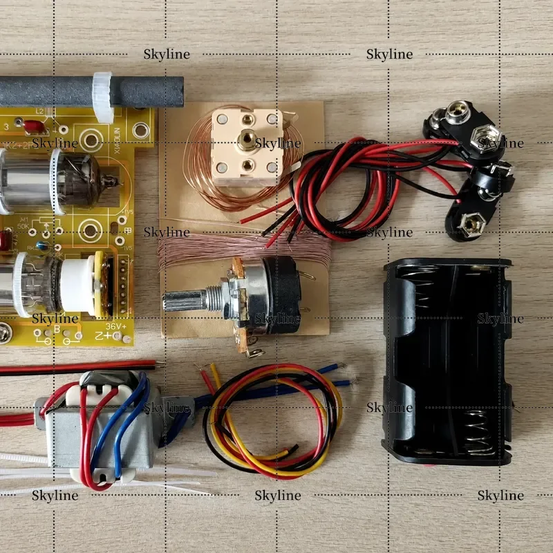 For East Lake B332 1K2 Plus 2P2 Two Lamp Radio Board Tube Radio Board