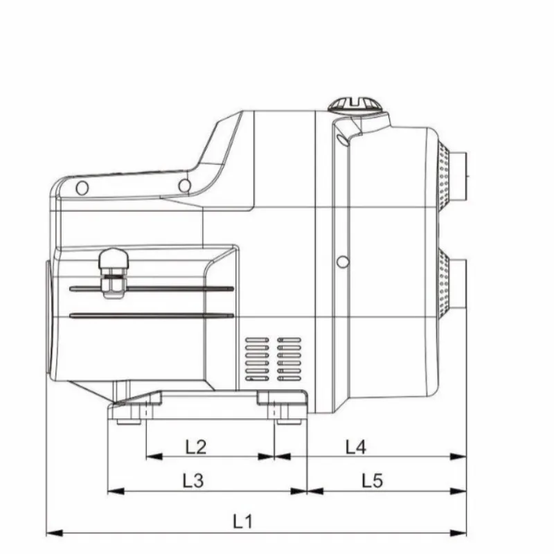 Permanent Magnet Variable Frequency Constant Pressure Pump Tap Water Booster Pump Household Silent Large Flow