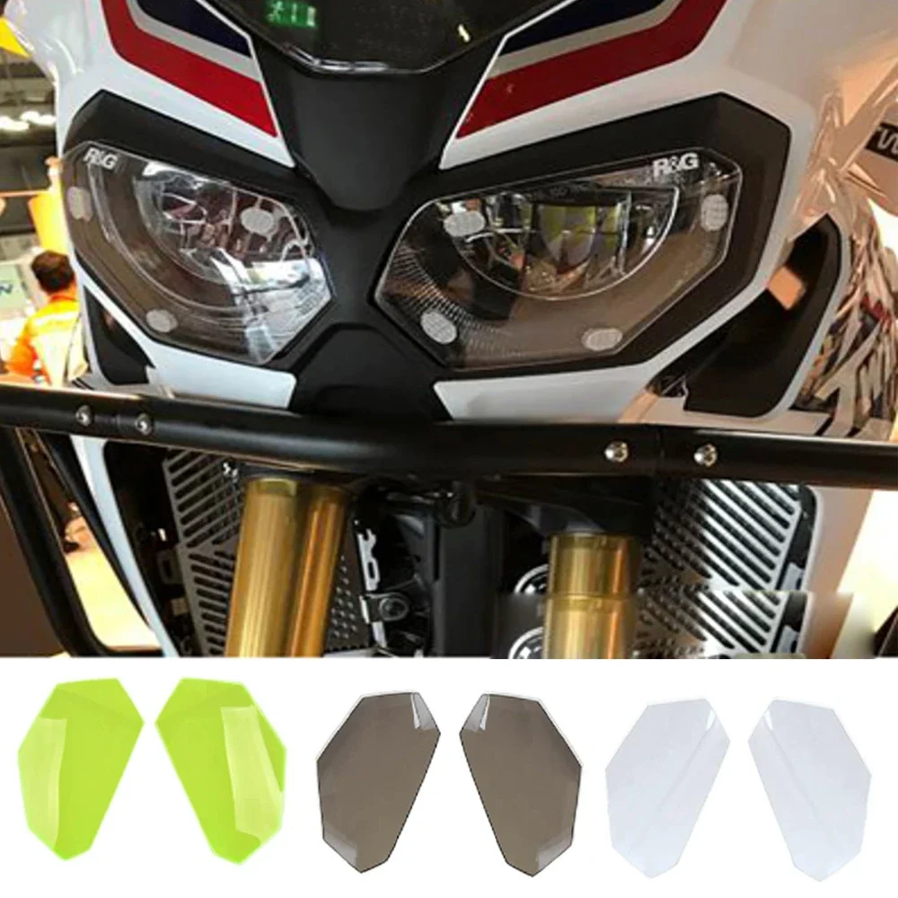 

Motorcycle Front Headlight Lens Cover for Honda CRF1000L Head Lamp Shield Guard Protector CRF 1000 L Africa Twin DCT Accessories