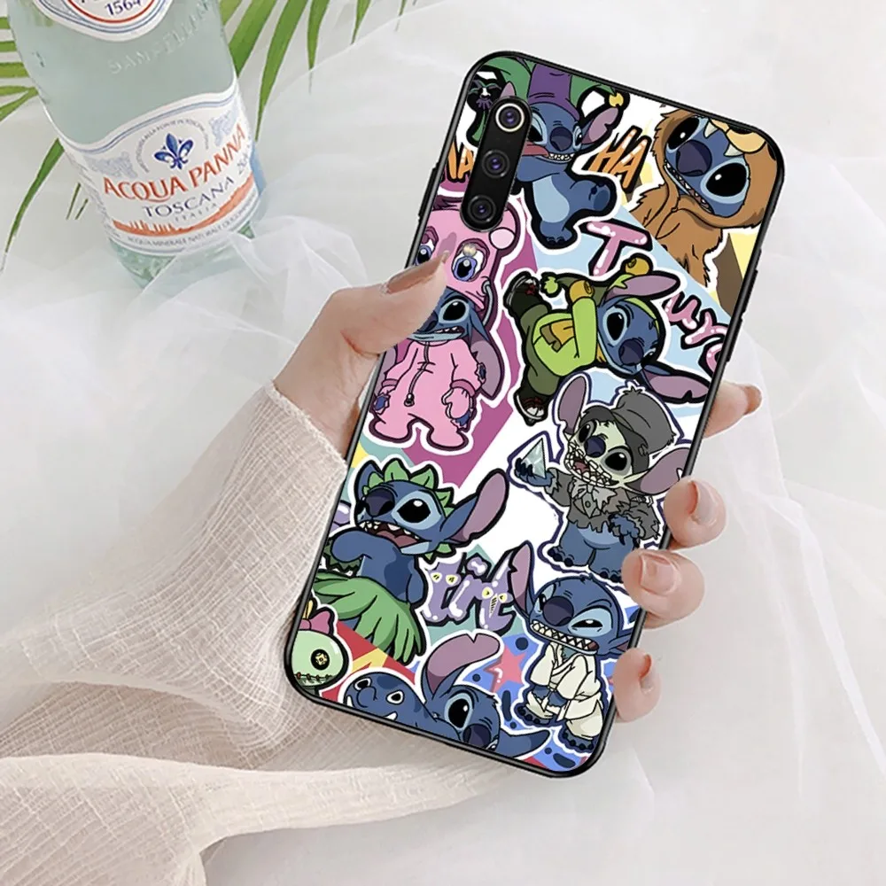 Coque de téléphone Stitch super mignonne pour Xiaomi, Mi 5X, 8, 9, 10, 11, 12 Lite Pro, 10T, PocoX3Pro, PocoM3, Note 10 Pro Lite