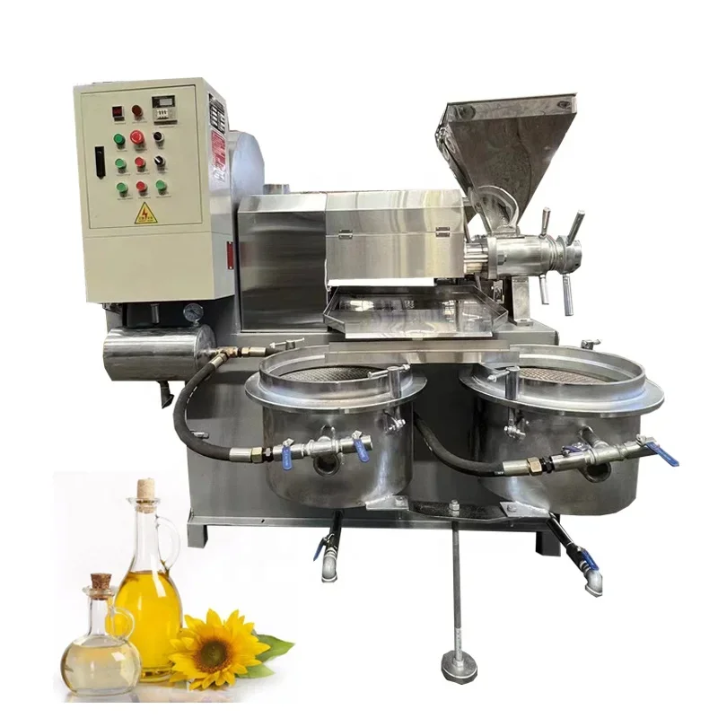 Olive Oil Making Machine Small Palm Fruit Oil Press Processing Plant