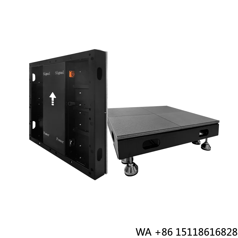 VSLED P3.91 Indoor LED Dance Floor Tile Screen High Loading Interactive Stage Display 2-Year Warranty