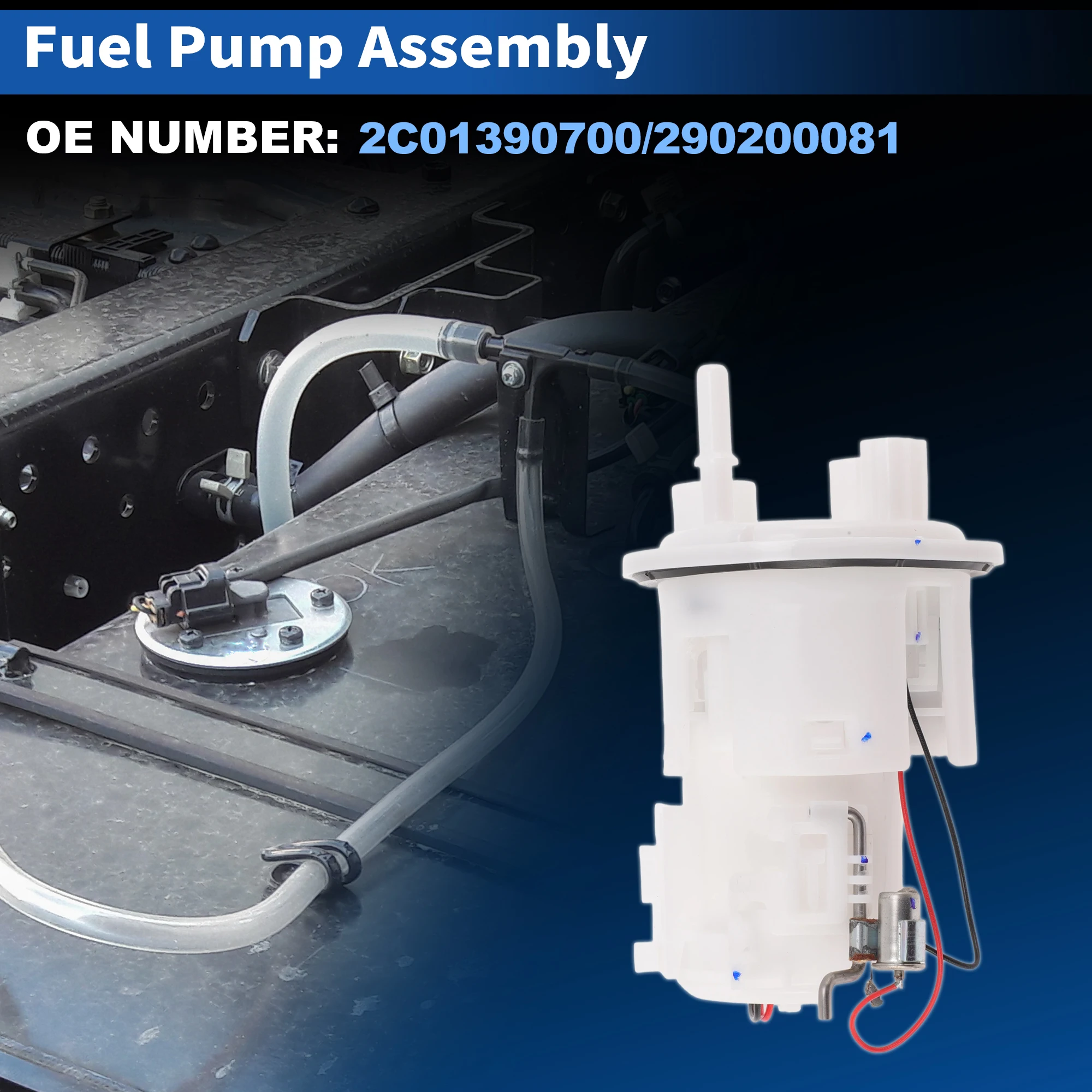 X Autohaux 2C01390700 Fuel Pump Module Assembly for Yamaha YZF-R6 2006-2008