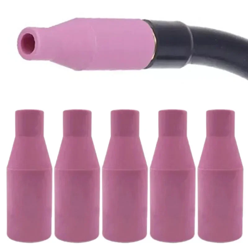 1/2/5Pcs MB15AK MIG/MAG Gas Ceramic Nozzle Welding Gun Torch Tip Nozzle Shield Cup Welding Accessories