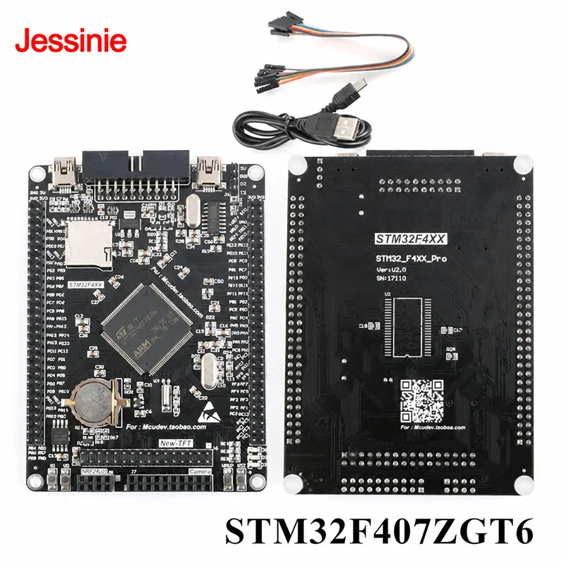 STM32F407ZGT6 Development Board STM32F4 M4 Core Board Cortex-M4 LQFP-144 ARM 32-bit Microcontroller MCU Chip