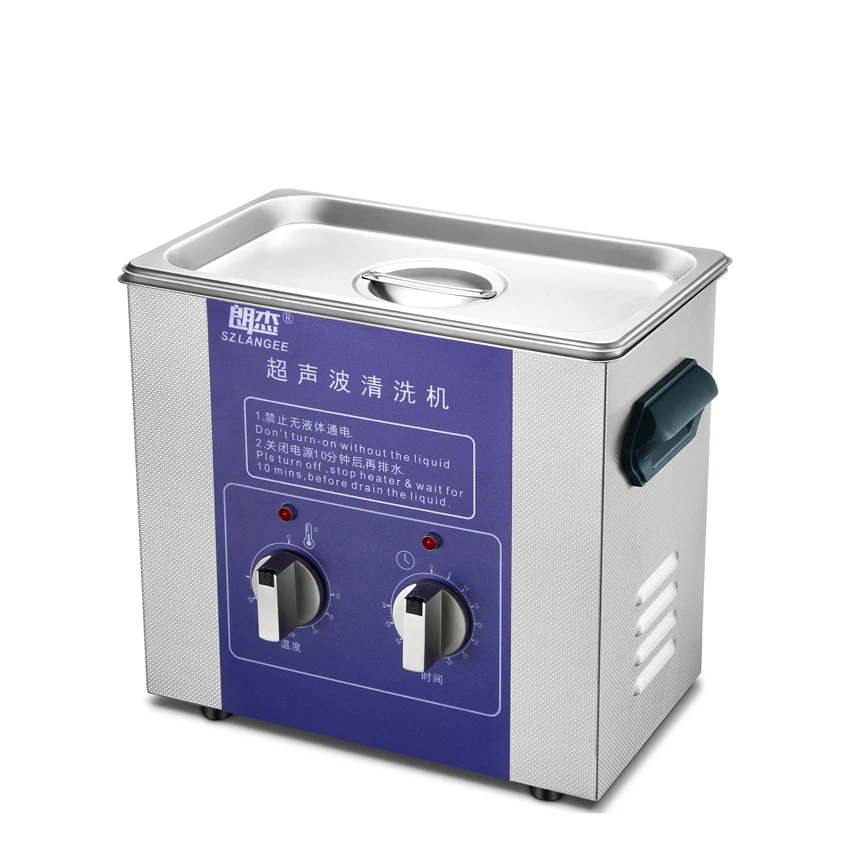 4.5l 5l 6l 6.8l Stainless Steel Mechanical Ultra Sonic Water Bath Desktop Stainless 5l Ultrasonic Cleaner