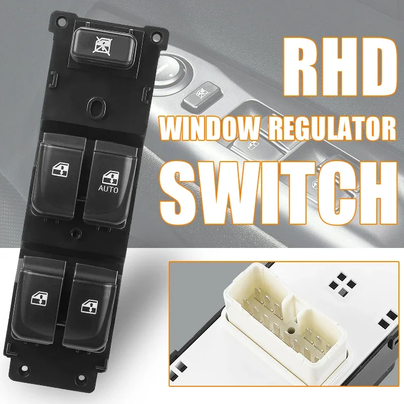 ​Electric Power Master Window Lifter Control Switch for Hyundai i20 PB PBT 4 Door Hatchback 2008-2013 RHD 93570-1J602 935701J100
