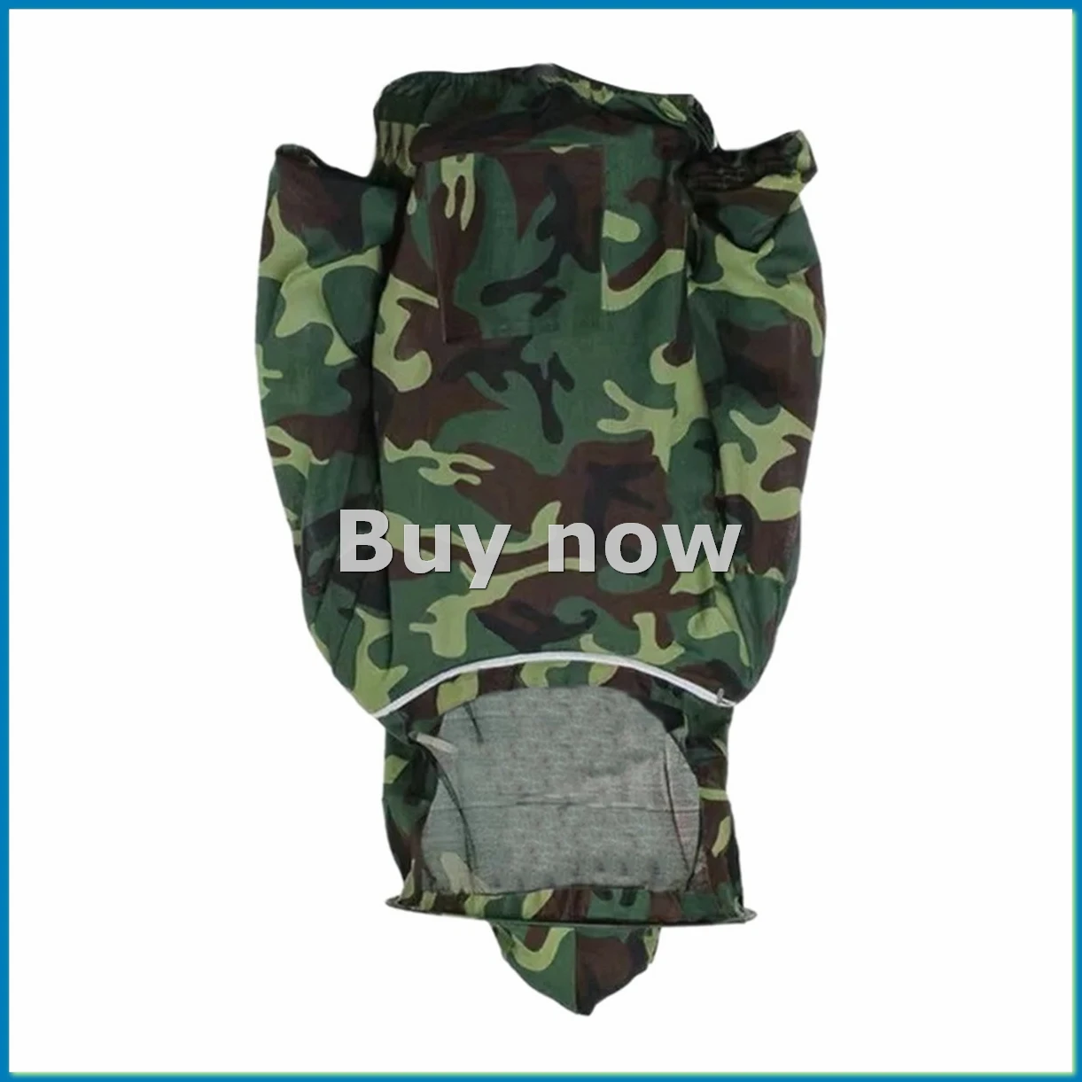 Beekeeping Suit Bee Clothes of with Hat Anti-Bee Suit Anti-Bee Bite Equipment Farming Clothing Coverall,Camouflage Color-A75P