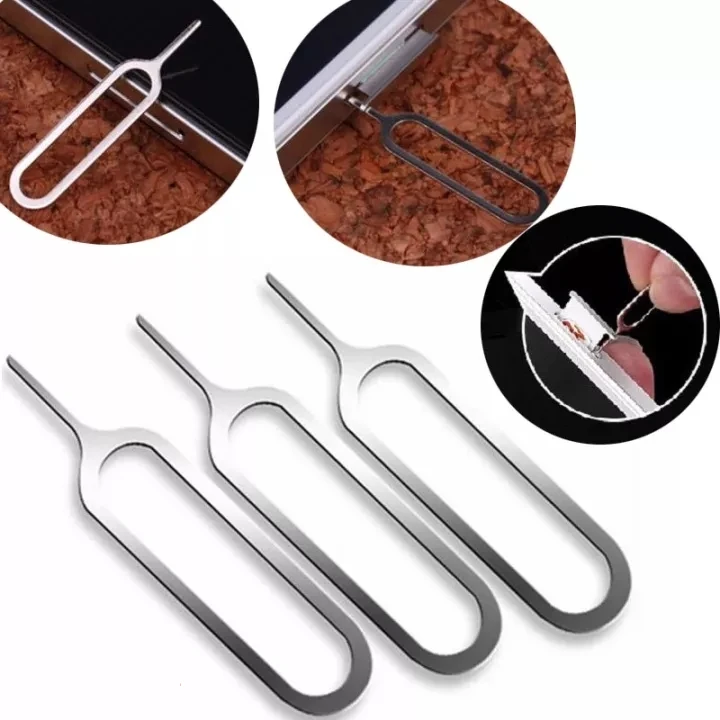 1/5/10/100PCS SIM Card Tray Removal Tool Pin SIM Card Ejector Needle For iPhone 13 12 11Pro Samsung Xiaomi Universal Smartphones