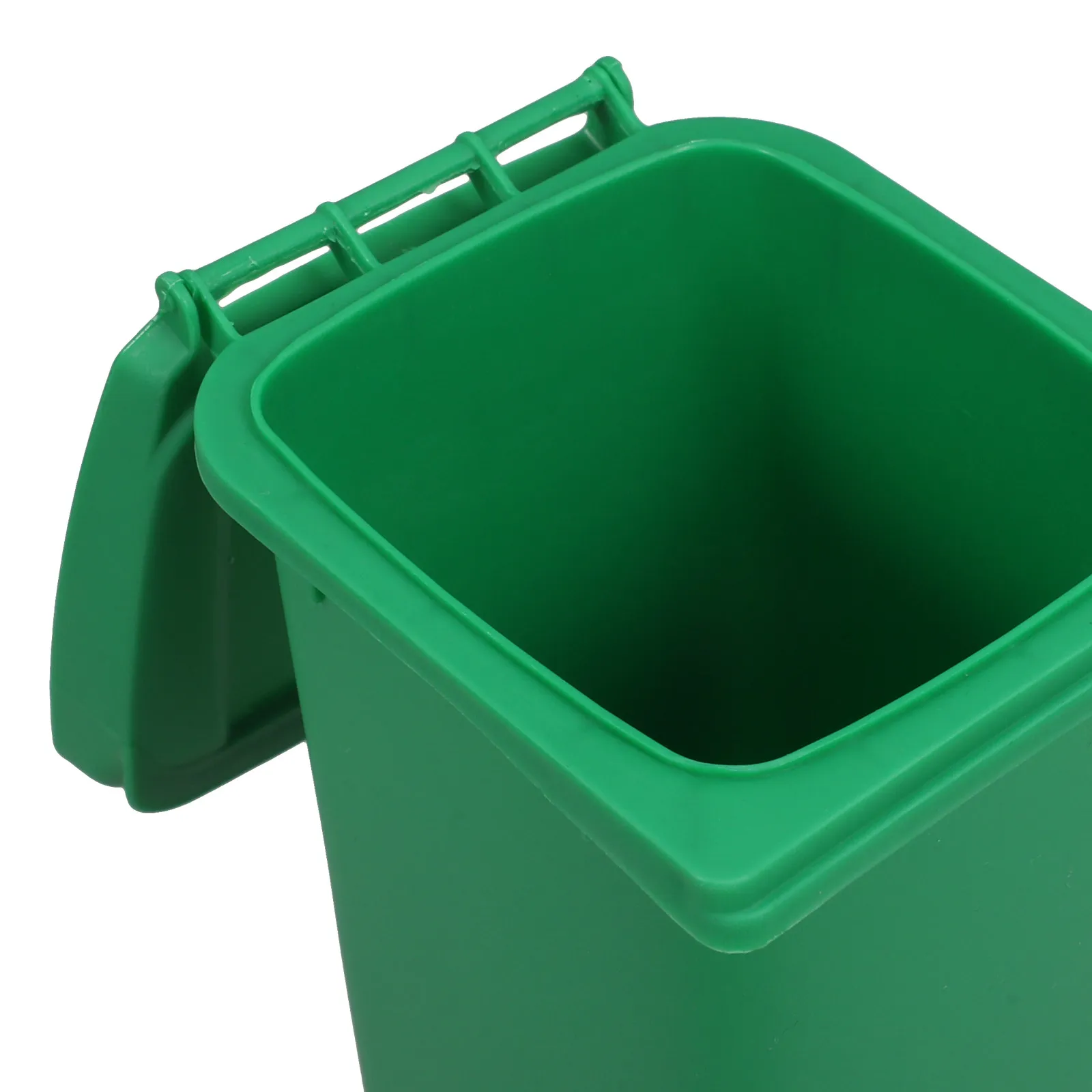 2Pcs Mini Trash Can Pencil Holder Desktop Organizer Plastic Waste Container Multifunctional Pen Makeup Brush Holder