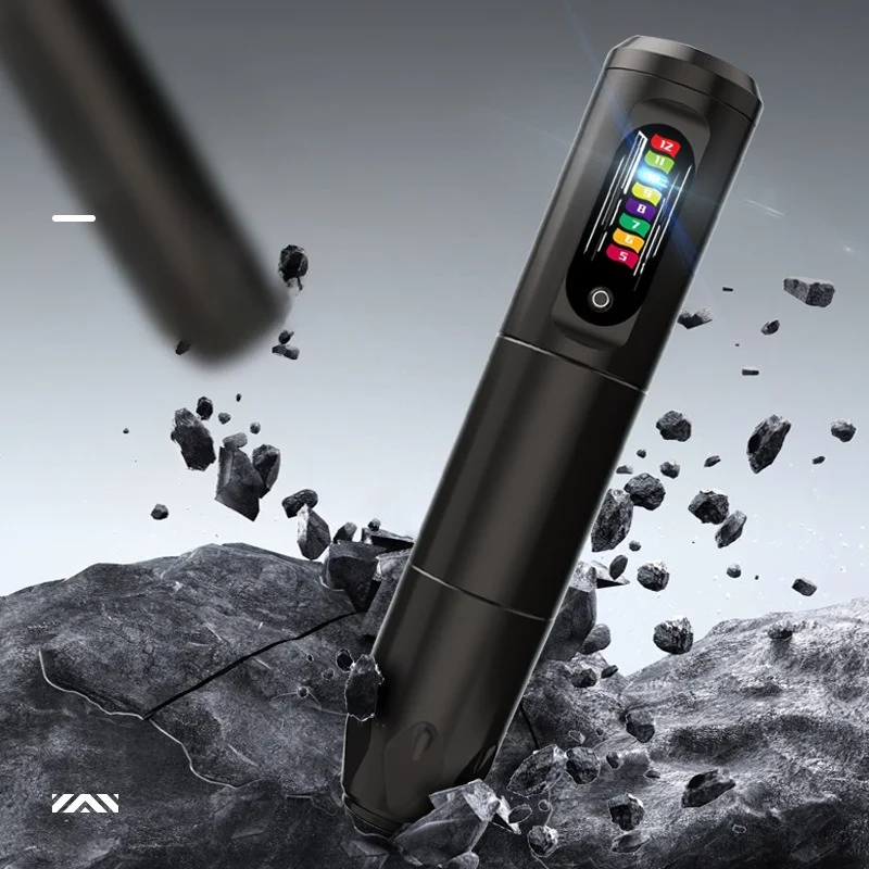 Wireless Rechargeable Tattoo Pen Kit Lining Shading Battery Pen for Tattooists Beginners Permanent Makeup Supplies