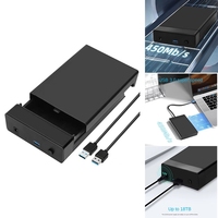 External HDD Case 2.5/3.5 Inch SSD External Hard Drive Box Enclosure SATA To USB 3.0 Hard Disk Case Adapter