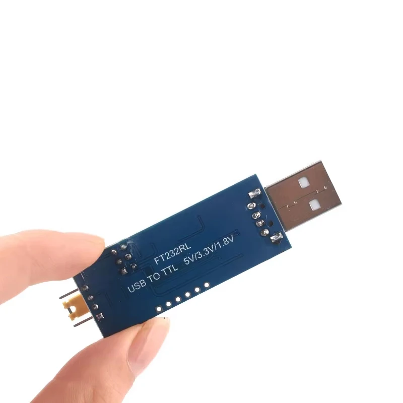 FT232RL serial port module USB to TTL serial port small board 5V 3.3V 1.8V level Download the burn line - view 2