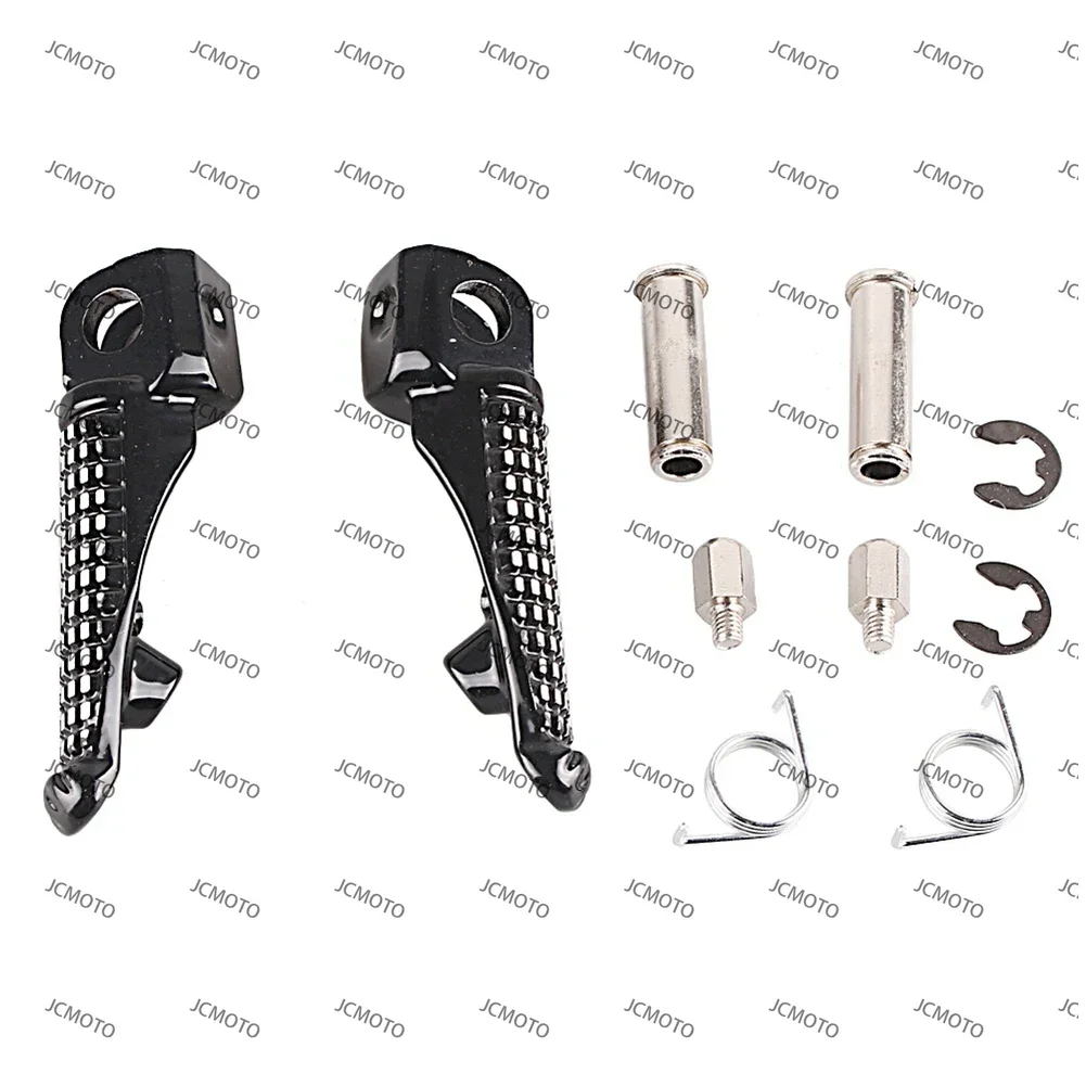 

Для Kawasaki ZX6R 2003-2013 и ZX10R 2004-2013 и ZX9R 1998-2003 и ER6N ER6F 2009-2013 1 пара передней подставки для ног мотоцикла