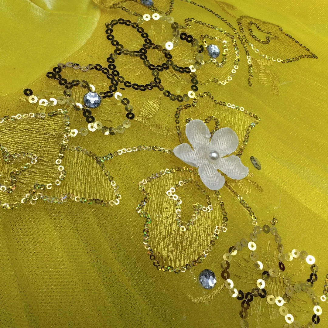 Professional yellow Ballet Tutu Girls Women Swan Lake Ballet Dance Clothes Adult Pancake Ballerina Costumes Dress