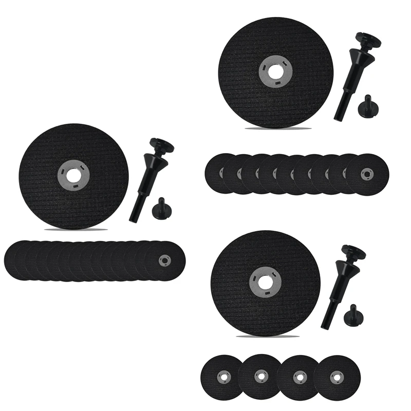 3 Inch Cut Off Wheels With 1/4 Inch Mandrel Kit,Cutting Wheels Cutter Discs With 3/8 Inch Arbor Hole