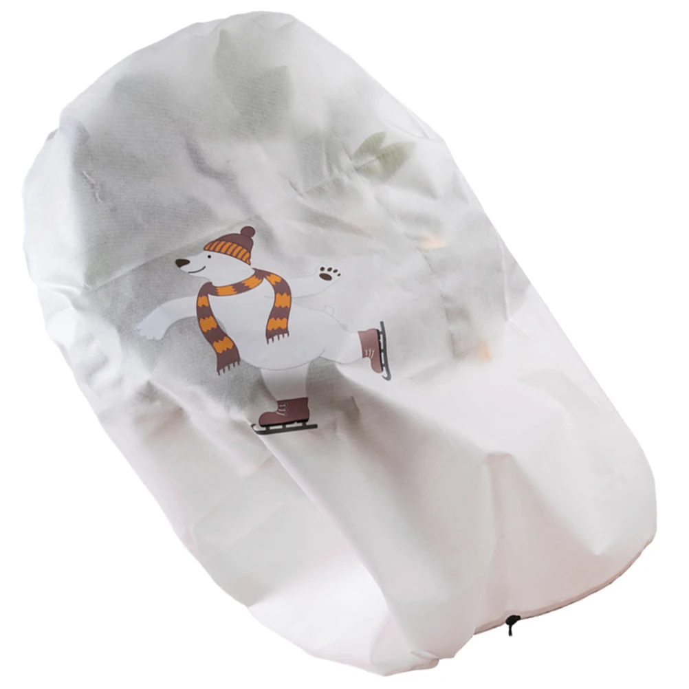 

Non Woven Plant Covers Freeze Protection Frost Bags Outdoor Plants Winter Warmer Protector Adjustable Rope Long Lasting