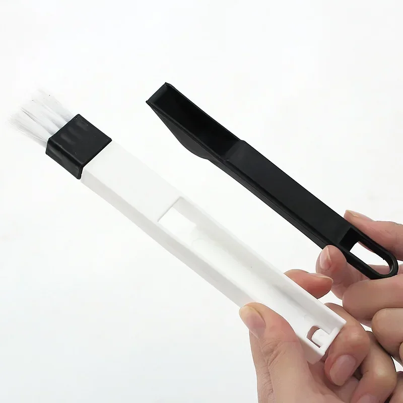 1pc Window Cleaning Brush Beech Blind Blade Cleaner Brush Household Keyboard Desktop Broom Dust Brush Office Supplies