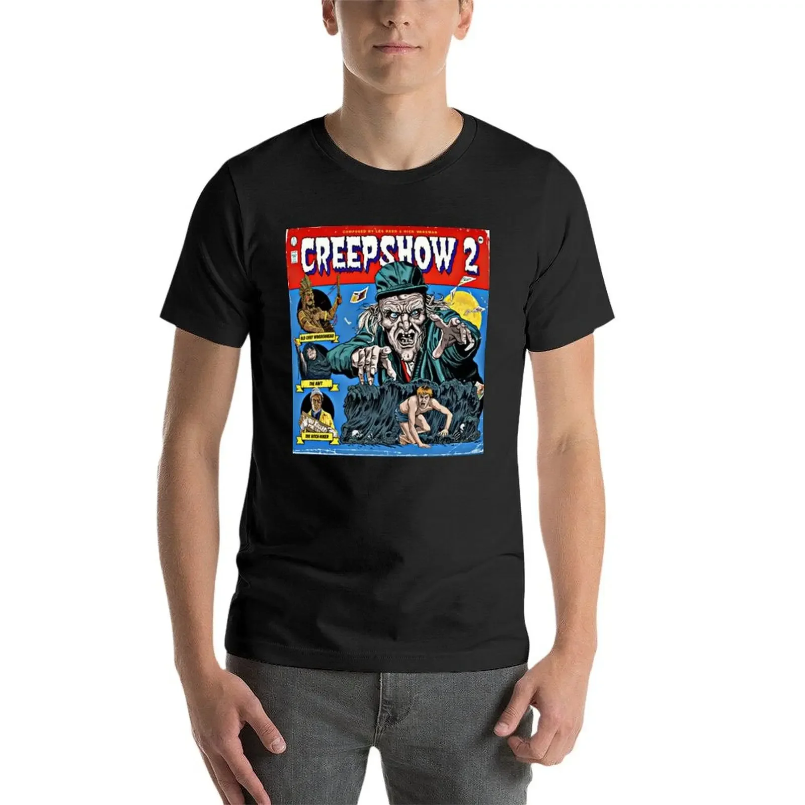 Creepshow เสื้อยืด2ตัวสำหรับแฟนกีฬาเสื้อยืดน้ำหนักเบา