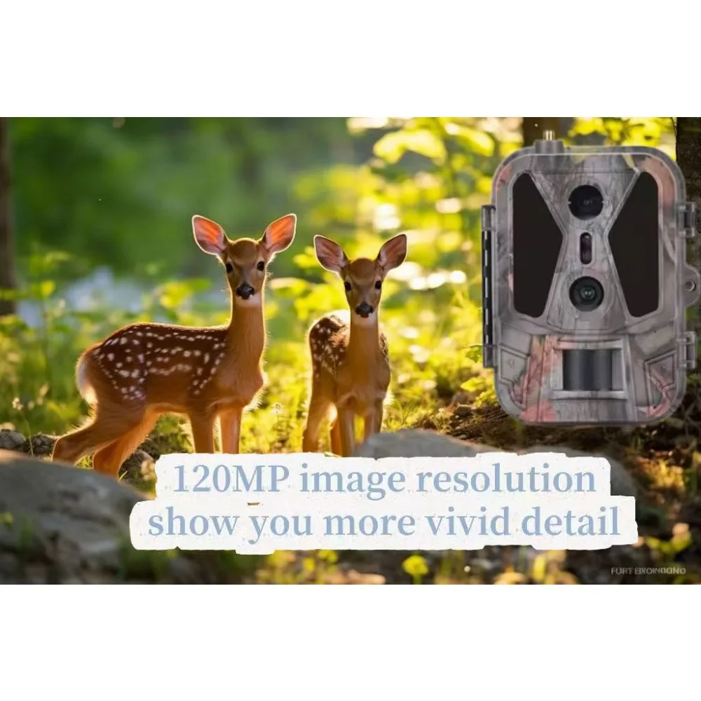 

Водонепроницаемая охотничья камера SunteCam с двумя объективами, CMOS-датчик ночного видения, 4G, требуется SIM-карта HC-950Pro