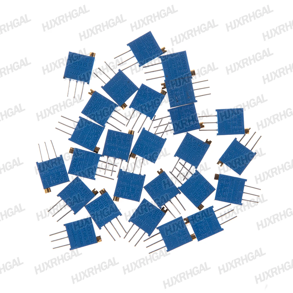 可変抵抗器セット,3296w,13値 * 2個,100r,200r,500r,hjxrhgal,1k,2k,5k,10k,20k,50k,100k,200k,500k,1m
