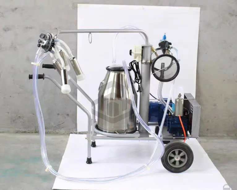 

YYHC-mobile single automatic cow milking machine with price