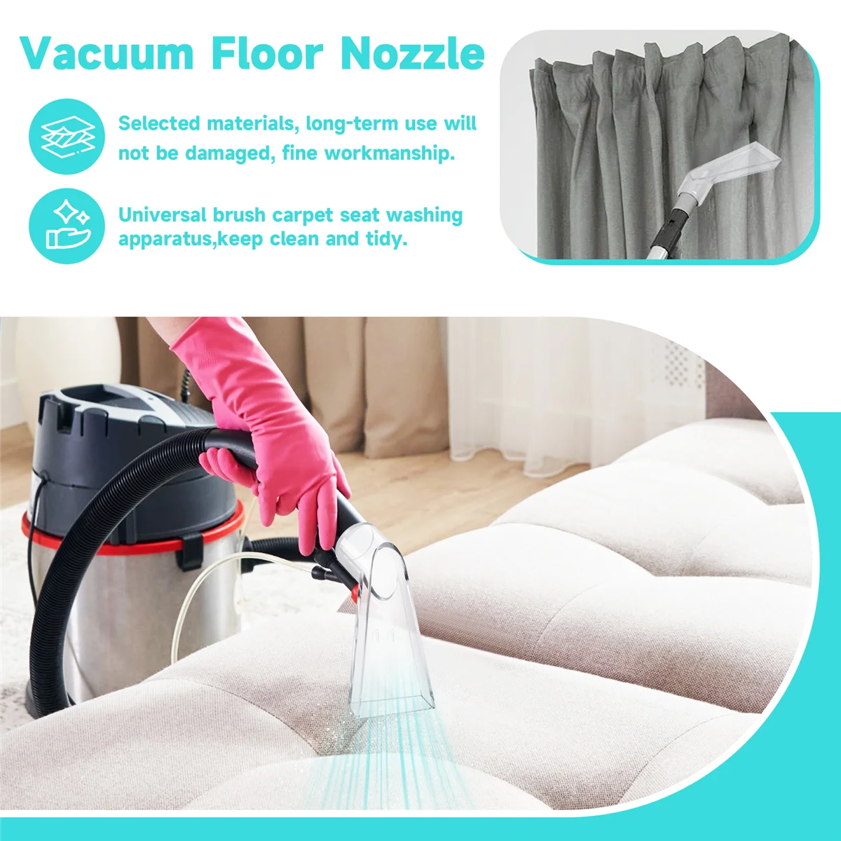 A01M 1 قطعة رأس دوار مكنسة كهربائية فرشاة فوهة مكنسة كهربائية فرشاة رئيس فراغ الطابق فوهة منظف السجاد الفوهات