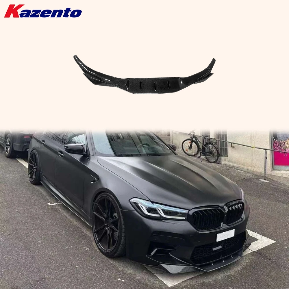 

For BMW M5 F90 4 Door Facelift 2020-2023 Only Carbon RKP Style Front Bumper Lip