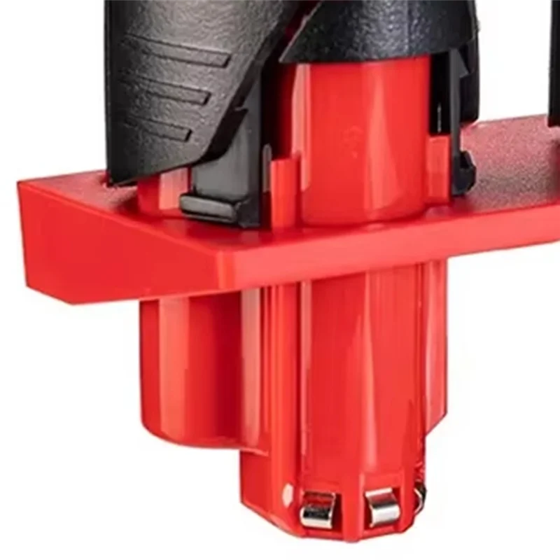 ABUG-2Pcs For Milwaukee 12V Li- Battery Battery Holder For Battery Mount Dock Holder Storage Fixed Bracket For 48-11-2401