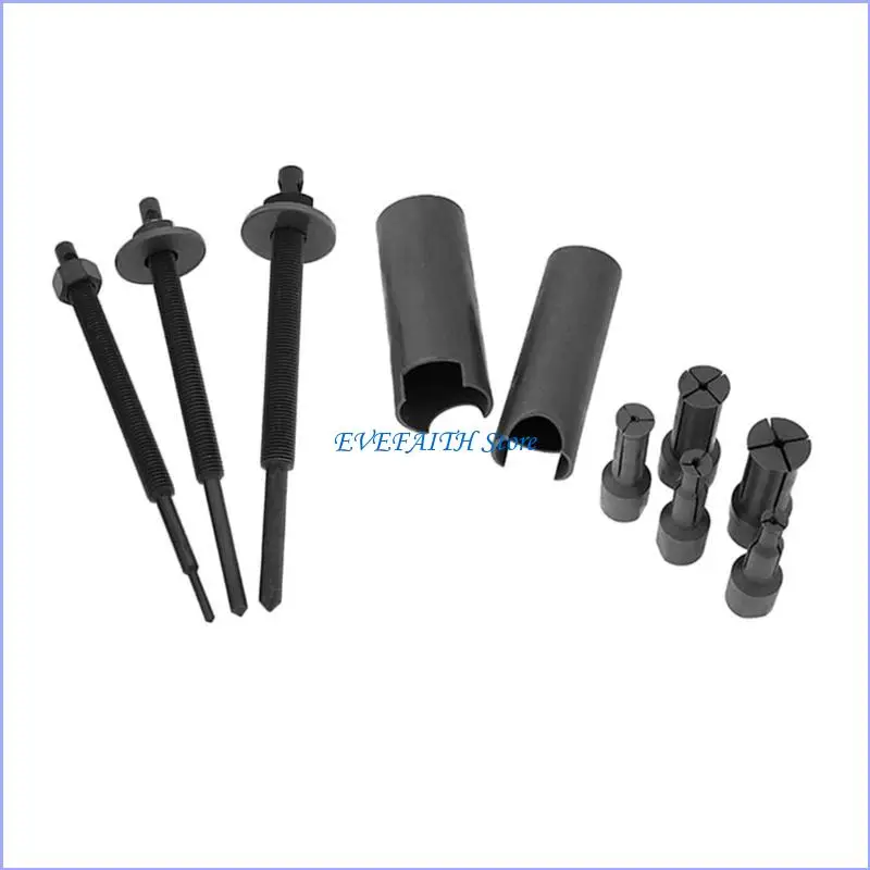 

124B 12Pcs Blind Hole Bearing Puller Disassembly 9-23mm Inner Bearing Puller Sturdy Extractor Automative Tools