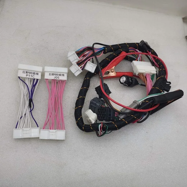 

J05C J05E J08C J08E Excavator Parts test Cable Starter Wiring Harness P11c Test Harness for SK200-8 SK330-8 SK450-8 Engine