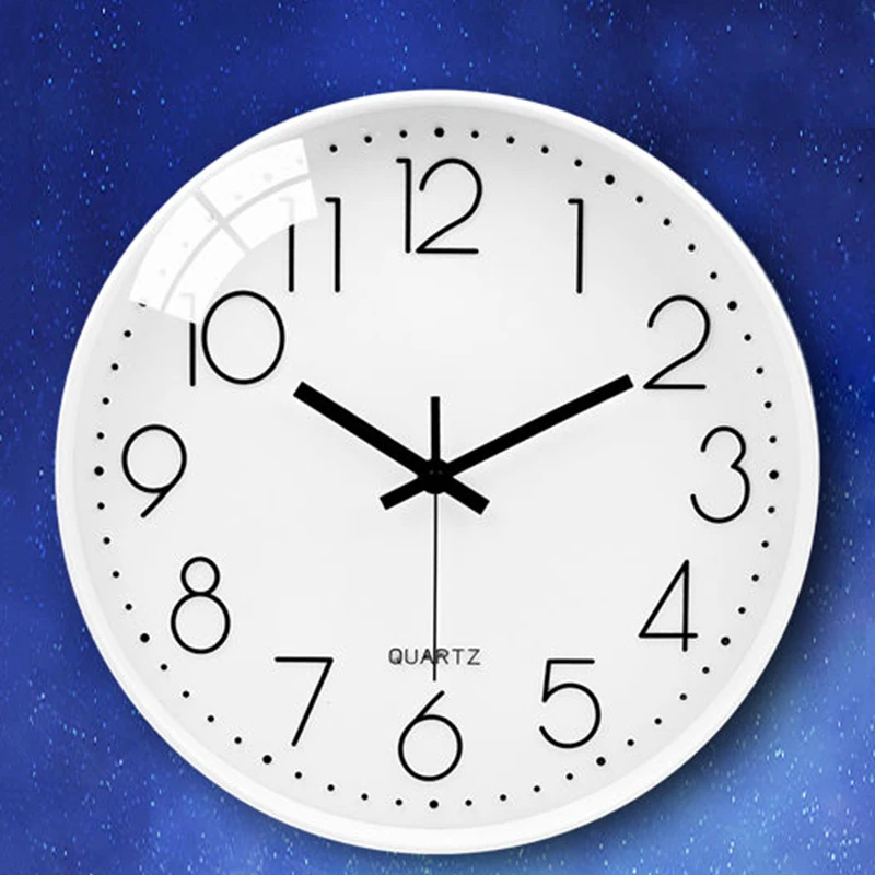 Large Home Design Wall Clock Kitchen Decor Electronic Silent Clock Mechanism Metal Wall Decor Orologio Da Parete Home Decor
