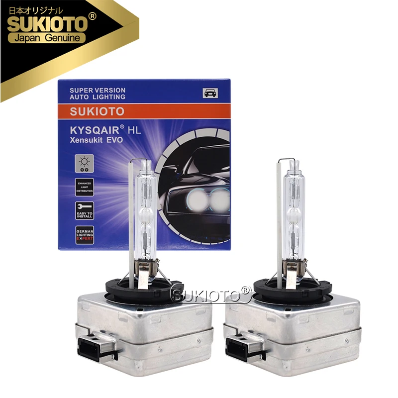 

Супер яркие фары SUKIOTO, Япония, 10 пар, D1S, D2S, D3S, D4S, ксеноновая HID Автомобильная Лампа 35 Вт, 55 Вт, автомобильная фара 4300K, 5000K, 6000K, 8000K