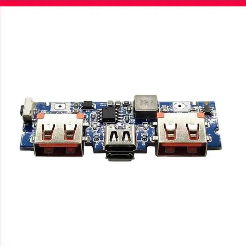 96GD Typ C USB 5V 2.4A Doppel USB Battery Lading Board Mobile Power Banken