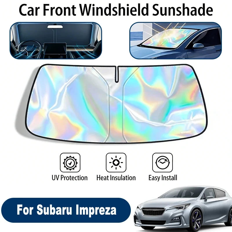 

Car Windshield Sun Shade UV Reflective Sun Visor Protection Cover For Subaru Impreza GE GK GV 2007-2026