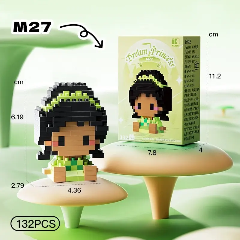 6 cm hoge bouwstenen van deeltjes, montagespeelgoed, mini bureaudecoraties, kamerdecoratie, Halloween, Kerstmis, anime, cartoon, kawaii