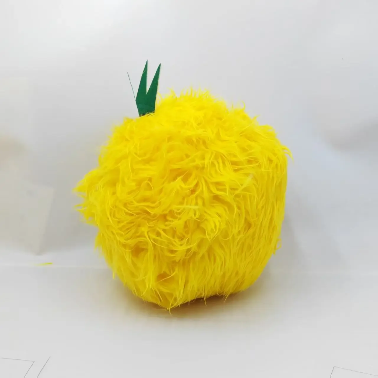 25cm Liberty Biberty Inspired Plush Toy Yellow Fluffy Round Character Plush Doll Collectible Gift for Fans